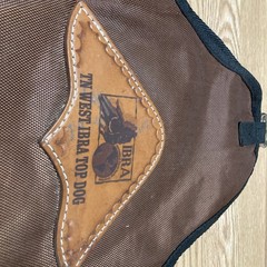 Hay Bag – Brown with mesh sides