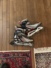 Rollerblade Astro ABT Fitness Inline Exercise Skates Size US 13 Abec7 Bearings