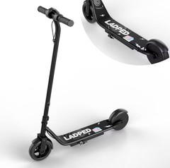 LADPED LP65 250W Kick Electric Scooter Black LED Display 3 Speeds Kids