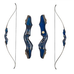 60″ Takedown Recurve Bow 25-50lbs Archery Hunting Bow Arrows Target Practice RH