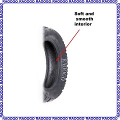 80/65-6 Tire only fit 10×3 255×80 Varla Mantis zero 10x d6+ Electric Scooter