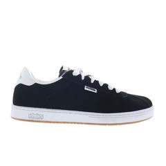 Etnies Scam 4101000334976 Mens Black Suede Skate Inspired Sneakers Shoes