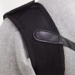 Archery Adjustable Chest Guard Left Side Protector Gear Mesh Fabric Recurve Bow