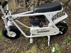 Rayhew MB001 99cc 4-Stroke Gas Off-Road Mini Motorcycle, White/Black