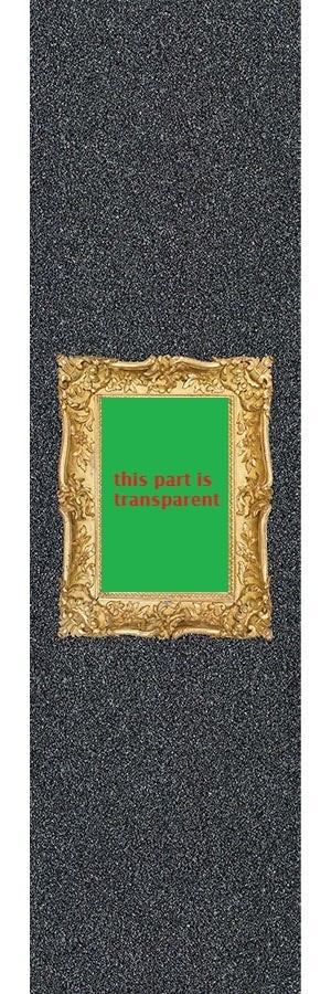 Mob Clear Skateboard Grip Tape 9×33 Bubble Free Perforated Sheet