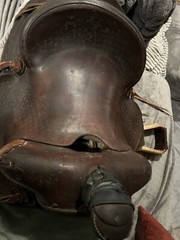 Vintage Apache Saddle