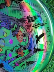 PDGA PINBALL Full Foil BUZZZ – Discraft Disc Golf Midrange Landscape 5/4/-1/1