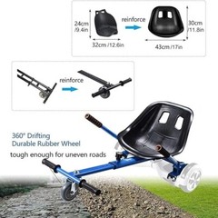 Accesorio de asiento para patineta eléctrica de 6,5 a 10 pulgadas. neuvo. 2025.
