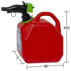 2-GL Scepter SmartControl Gas Can Height 14″, Length 9.70″, Weight 1.31 Pounds.