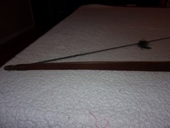 Vintage Custom Made Wood Left Hand Long Bow