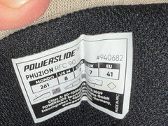 Powerslide Phuzion RFC 90 roller blades size 41 US 8