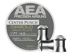 AEA Center Punch .177 Caliber Pellets 15.9gr (500 Count) Air Rifle Ammo