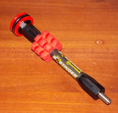 Bee Stinger MicroHex 6″ Stabilizer in Matte Black w/Red – B Stinger
