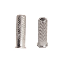 50X Archery Aluminum Arrow Inserts ID 6.2mm Arrow Shaft DIY Bow Target Shooting