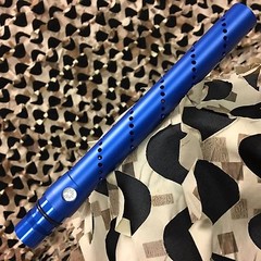 New GoG Paintball Smart Parts All American Freak Barrel Front – 14in – Dust Blue