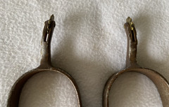 Bob BLACKWOOD Handmande Brass Mounted Men’s 1-1/4″ WIDE Band Working Ranch SPURS