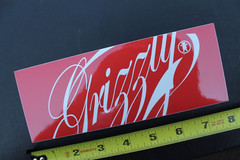 Grizzly Skateboard Grip Tape Coca Cola Coke Z65C Original Skateboarding STICKER