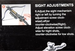 Cobra System Self-Cocking Crossbow 80 lbs 225 FPS – Arrows and Hardware Included