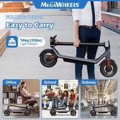 LEQISMART 10Inch A6L ECO 350W Motor 10 Inch Tires 19 Miles Range Commuter