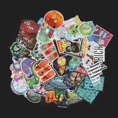 100pcs Rick and Morty Stickers Funny Cartoon Waterproof Stickers Vinly VSCO