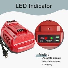 DTK Fast Charging Replacement for Toro 60V Charger 60 Volts Ultra Turbo Batte…