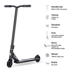 Pro Scooter JB-1 Stunt Scooter for Kids Teens Adults Beginners Black