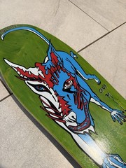 Schmitt Stix Chris Miller Cat 9.8 Skateboard deck. Brand New!