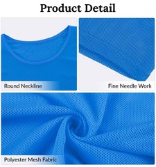 NIOIPXA Soccer Pennies Youth,Team Practice Child/6-10 Years, 6-red + 6-blue