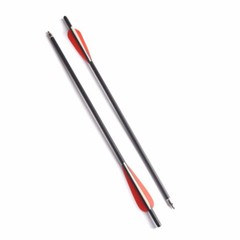 12Pcs 20″ Crossbow Bolts Mixed Carbon Hunting Arrow Changeable Tips Half Nocks