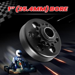 Centrifugal Clutch 1″ Bore 14 Tooth 14T w/ 40 41,420 Chain 13 HP for Go Kart