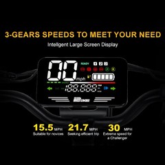 EOEOTWO GT06 Electric Scooter for Adult Foldable Off-road 1200W 30MPH E-Scooter