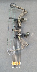 Martin Alien compound bow cbe sight tactic mount trophy ridge holder 6 arrows
