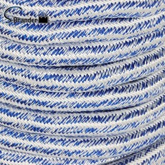 3/4 Inch × 200 Feet 24 Strand Braided Rope Arborist Tree Rope Blue And White