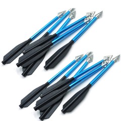 12/24/36 PCS Crossbow Bolts Aluminum Arrows 6.7″ Hunting For Pistol Crossbow
