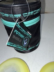 NEW Powerslide Fothon Rage LED Wheels Yellow 4 Pack (one Wheel has small Defect)