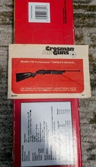 Vintage Crosman Model # 760-D Pumpmaster Air Rifle Tested Works Great! With Box
