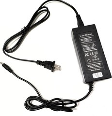 42V 2A Electric Charger for 36V Lithium Battery Devices with LED Indicator