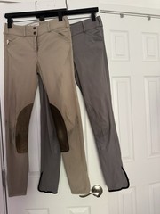 2 Pairs Of The Tailored Sportsman Trophy Hunter Breeches. Size 26. Made In USA
