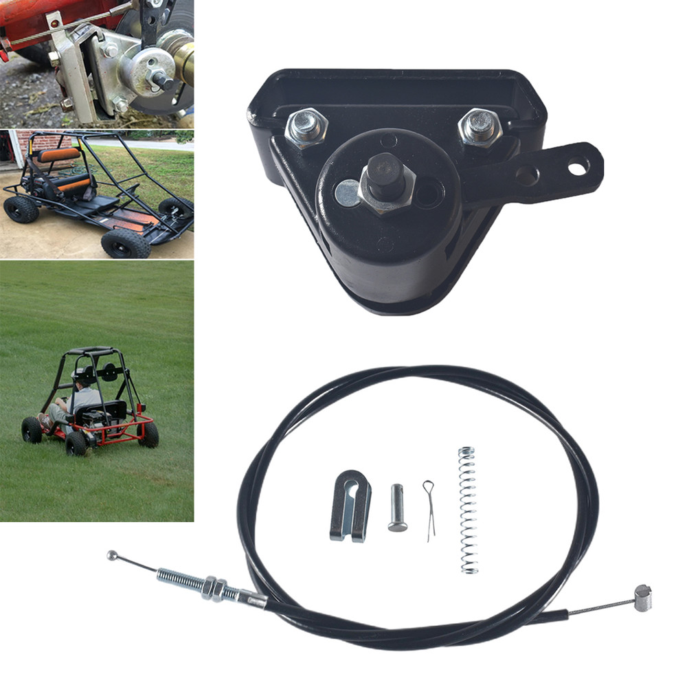 Mechanical Brake Caliper Bracket 56″ Cable For Predator 212cc 196cc 6.5Hp GX160