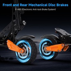 AOVOPRO Electric Scooter, 800W Off-Road ESCOOTER,31MPH Dual Suspension & Brakes