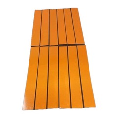12 Pack 7″ Arrow Wraps: Reflective Orange: Vinyl Stickers: 1″ Wide