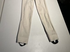 Kismet Breeches Girls 10 11 Years Tan Trophy Hunter Knee Riding Pants 23×26.5