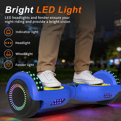 Commugo Hoverboard Electric Bluetooth Speaker LED Self-Balancing Scooter UL 2272