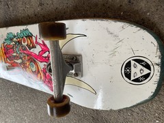 Rare Darkroom complete skateboard with Independent Trucks, Wheels, & Grip