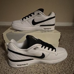 Nike SB Paul Rodriguez Zoom Air Low Skate Shoes White/Black Men’s US 11 D