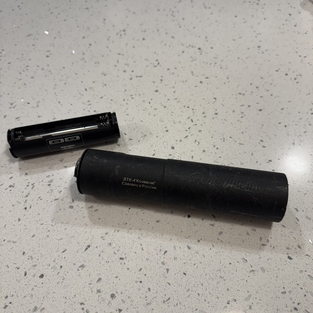 Asura Airsoft DTK-4 Silencer with Acetech Tracer Unit 24mm CW (read description)