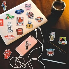30/300 Pcs Cool Stickers for Adults, Brand Stickers for Water Bottles Waterproof