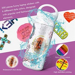 200 Inspirational Christian Faith Stickers,Jesus Bible Verse Stickers Waterpr…
