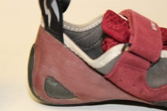 Evolv Elektra Womens Size 38 7.5 Merlot Grey Climbing Approach Bouldering Shoes