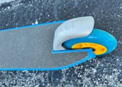 SWAGTRON K1 Kick Scooter Children & Teens Foldable Blue w/ Yellow Free US Ship